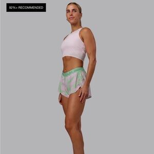 LSKD Race Day Pink Crop Top